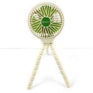 Mini Personal Fan Flexible Legs Charging Port 3 Speeds